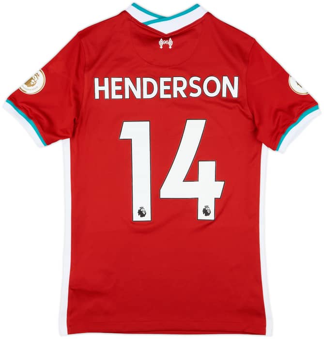 2020-21 Liverpool Home Shirt Henderson #14 - 8/10 - (S)