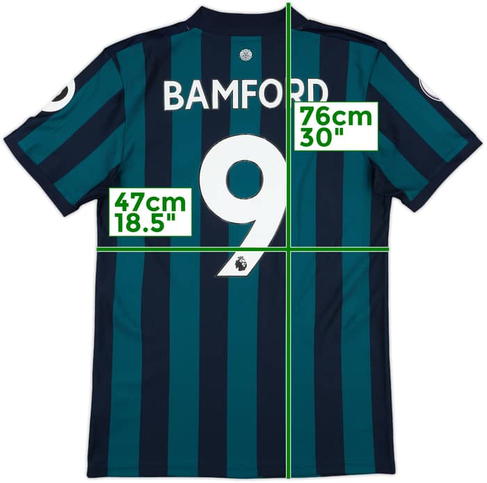 2020-21 Leeds United Away Shirt Bamford #9 - 8/10 - (S)