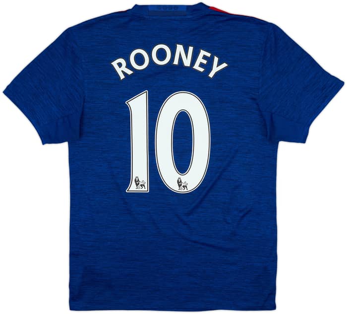 2016-17 Manchester United Away Shirt Rooney #10 - 6/10 - (S)