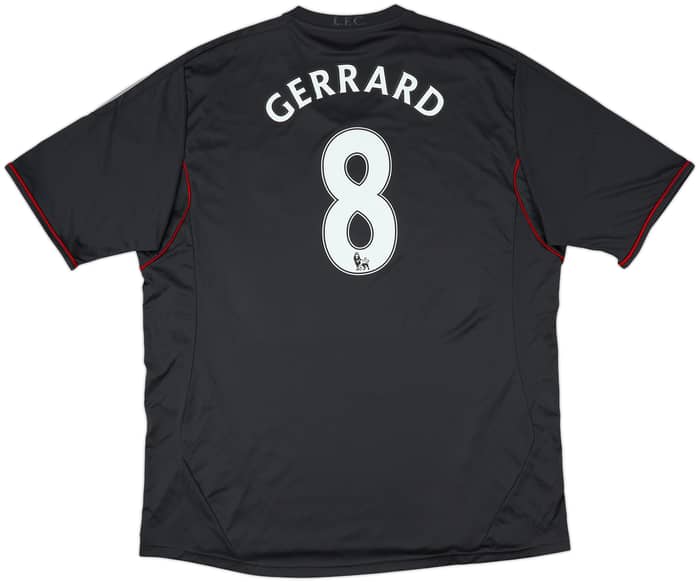 2011-12 Liverpool Away Shirt Gerrard #8 - 10/10 - (3XL)