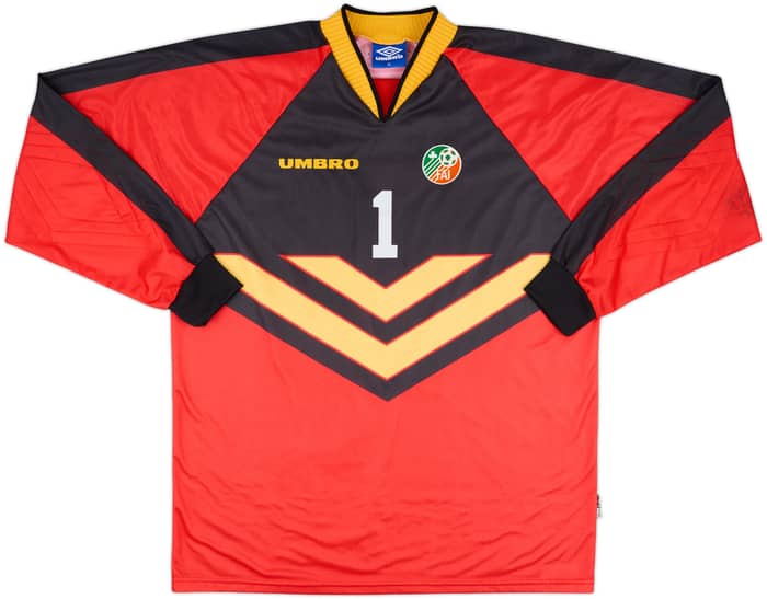 1998-00 Ireland Match Issue GK Shirt #1