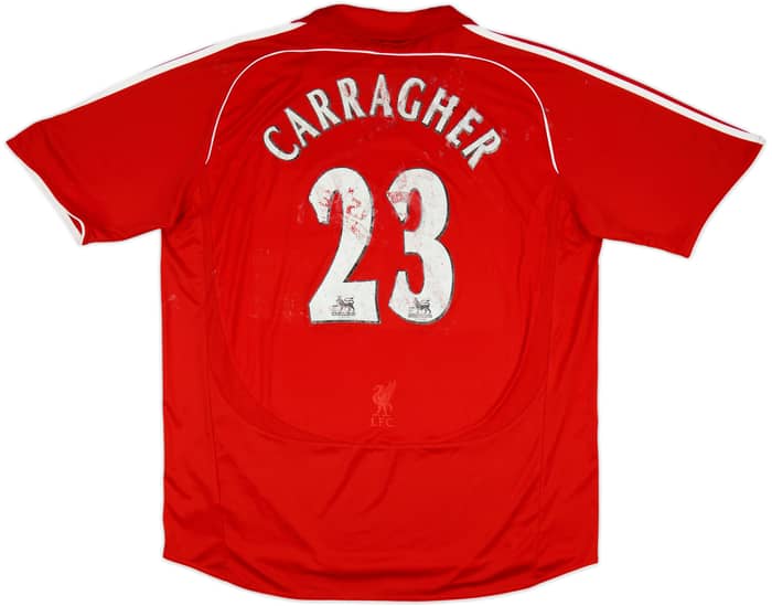 2006-08 Liverpool Home Shirt Carragher #23 - 4/10 - (XXL)