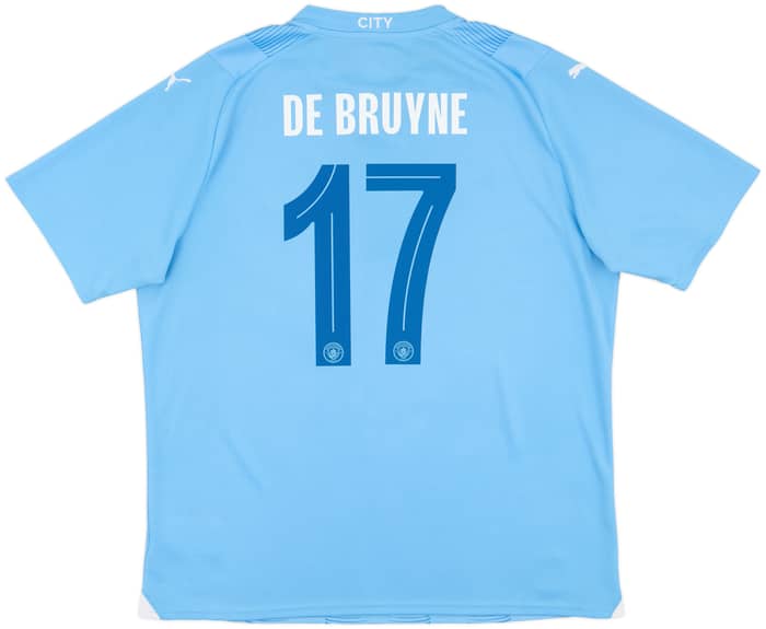 2023-24 Manchester City Home Shirt De Bruyne #17 - 10/10 - (XL)