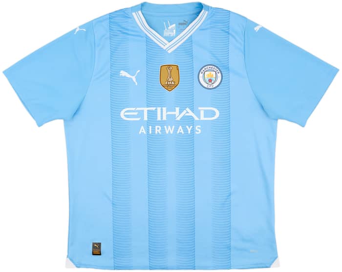 2023-24 Manchester City Home Shirt De Bruyne #17 - 10/10 - (XL)