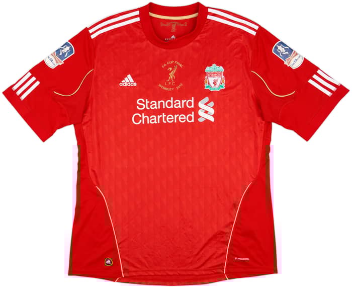 2010-12 Liverpool 'FA Cup Final' Home Shirt Torres #9 - 6/10 - (XXL)