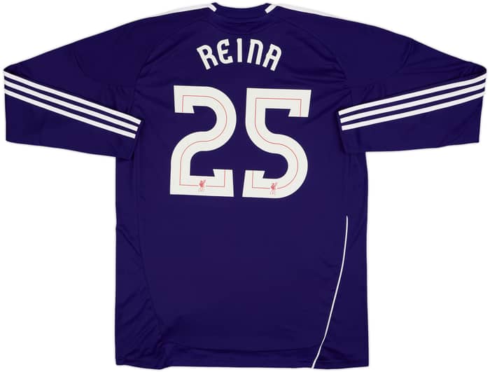 2010-12 Liverpool GK Shirt Reina #25 - 7/10 - (XL)