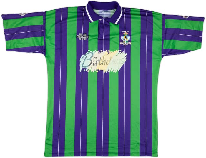 1994-95 Bury Match Issue Away Shirt #15