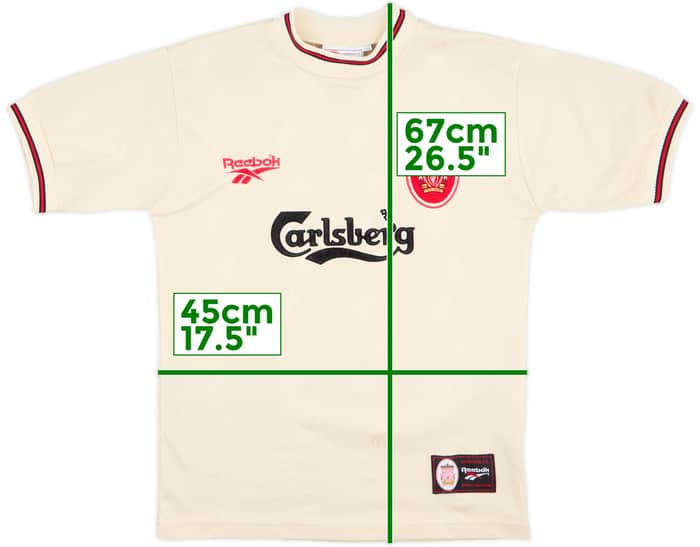 1996-97 Liverpool Away Shirt - 8/10 - (Y)