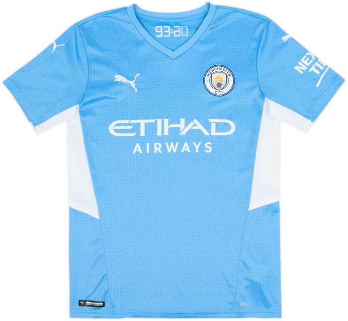 2021-22 Manchester City Home Shirt Gundogan #8 - 10/10 - (S)