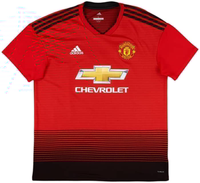2018-19 Manchester United Home Shirt Rashford #10 - 8/10 - (L)