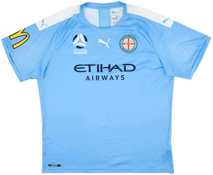 2019-20 Melbourne City Home Shirt - 8/10 - (XXL)