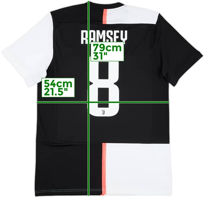 2019-20 Juventus Home Shirt Ramsey #8 - 7/10 - (L)