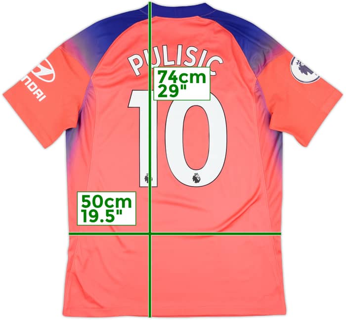 2020-21 Chelsea Third Shirt Pulisic #10 - 8/10 - (M)