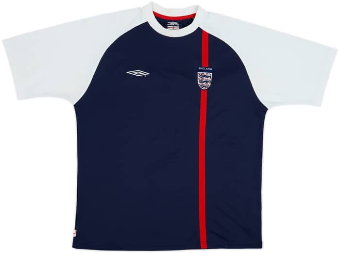 2002-04 England Umbro Training Shirt - 7/10 - (XL)