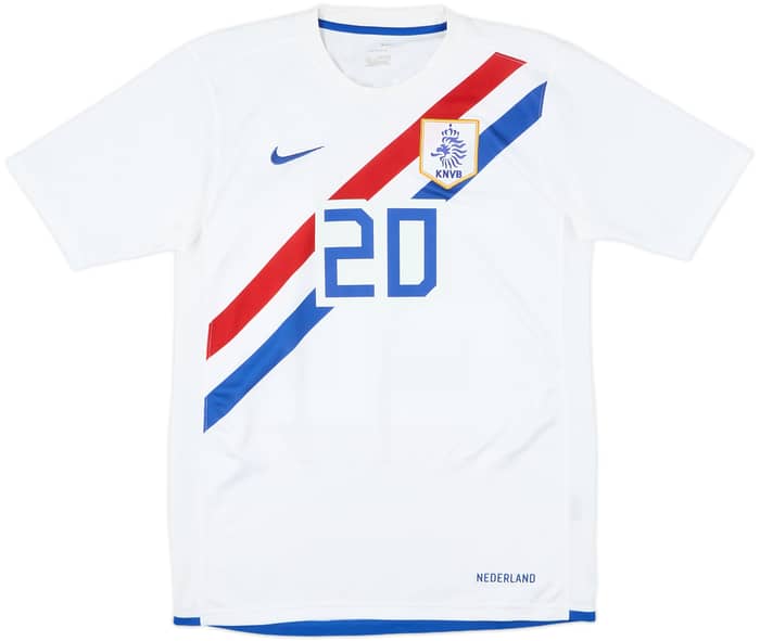 2006-08 Netherlands Away Shirt Sneijder #20 - 8/10 - (XL.Boys)