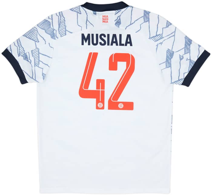2021-22 Bayern Munich Third Shirt Musiala #42 - 8/10 - (L)