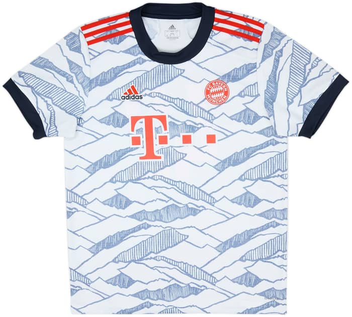 2021-22 Bayern Munich Third Shirt Musiala #42 - 8/10 - (L)
