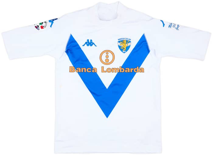 2003-04 Brescia Special 'Grazie Roby' Away Shirt Baggio #10 - 7/10 - (S)