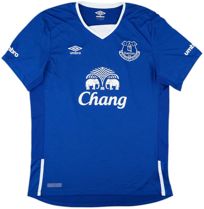 2015-16 Everton Home Shirt Lukaku #10 - 7/10 - (L)