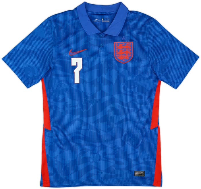 2020-21 England Away Shirt Grealish #7 - 9/10 - (S)