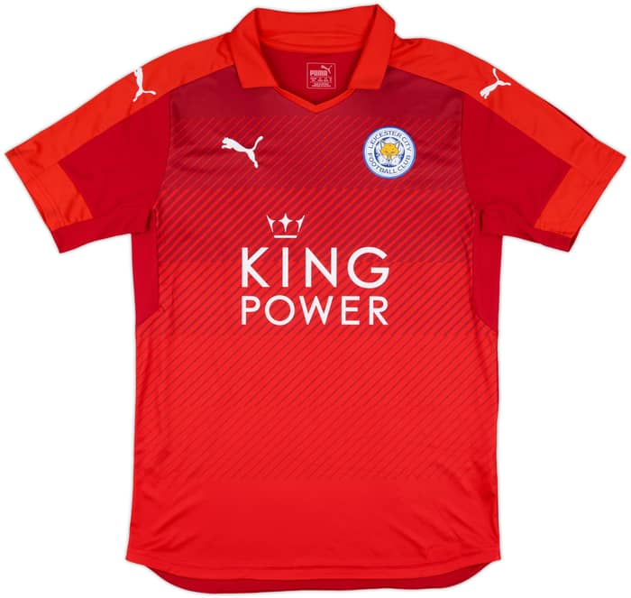 2016-17 Leicester Away Shirt Vardy #9 - 8/10 - (M)