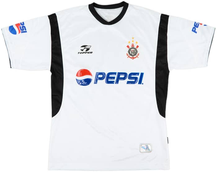 2002-03 Corinthians Home Shirt #10 - 5/10 - (M)