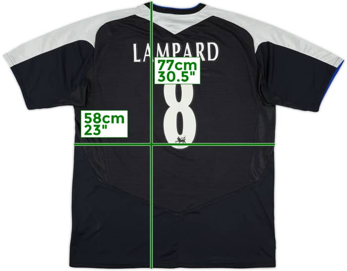 2004-05 Chelsea Signed Away Shirt Lampard #8 - 7/10 - (XL)