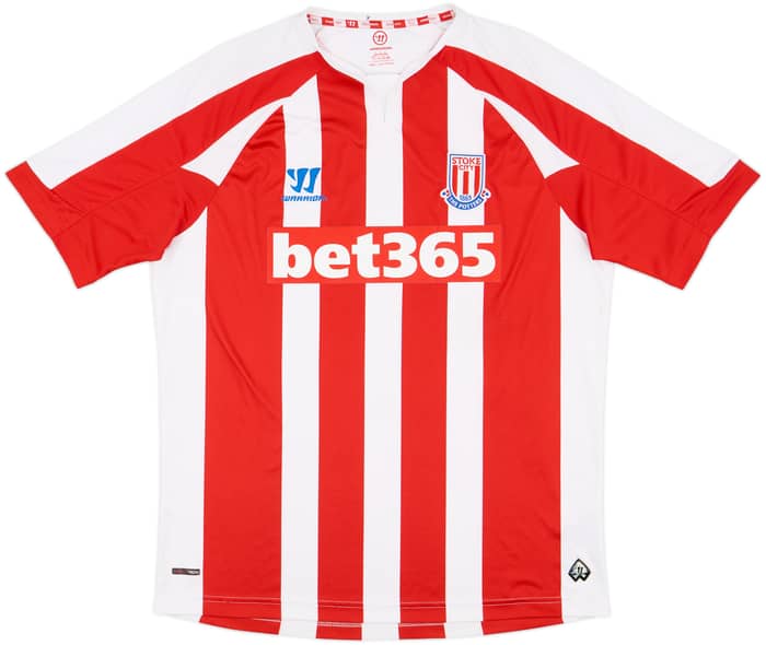 2014-15 Stoke City Home Shirt Crouch #25 - 7/10 - (L)