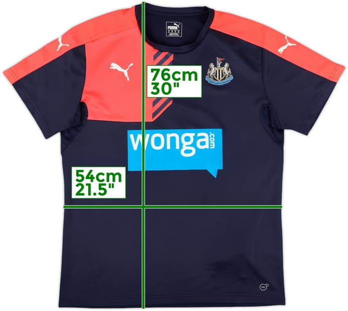 2015-16 Newcastle United Puma Training Shirt - 8/10 - (XL)
