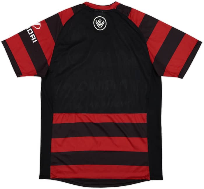 2012-14 Western Sydney Wanderers Signed Home Shirt - 8/10 - (M)