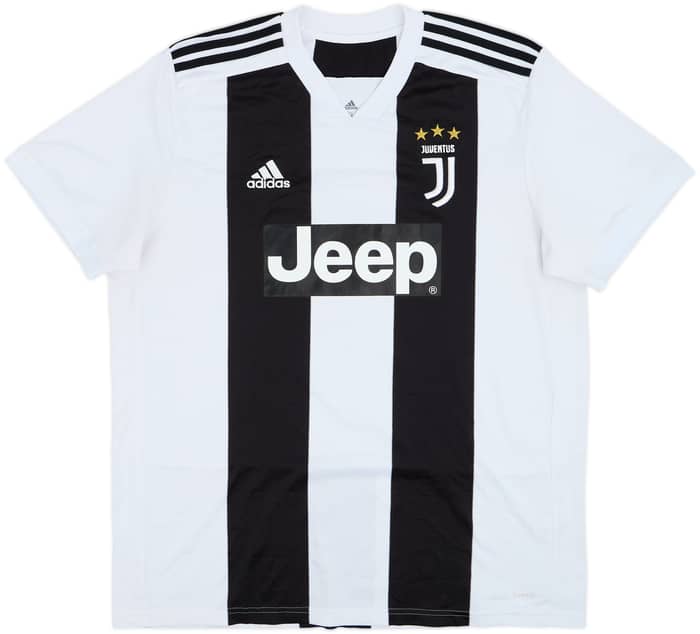 2018-19 Juventus Home Shirt Campioni #3 - 9/10 - (XL)