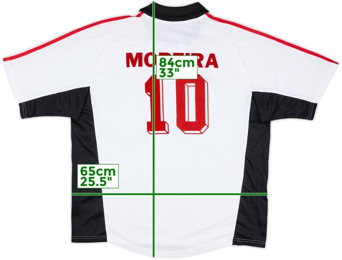 2002-03 Standard Liege Away Shirt Moreira #10 - 8/10 - (XXL)