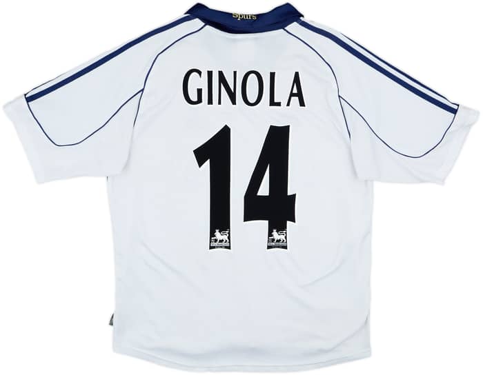 1999-01 Tottenham Home Shirt Ginola #14 - 7/10 - (M)