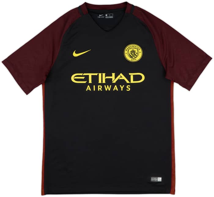 2016-17 Manchester City Away Shirt De Bruyne #17 - 10/10 - (M)