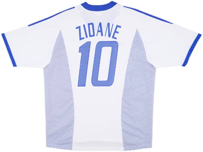 2002-04 France Away Shirt Zidane #10 - 8/10 - (XL)