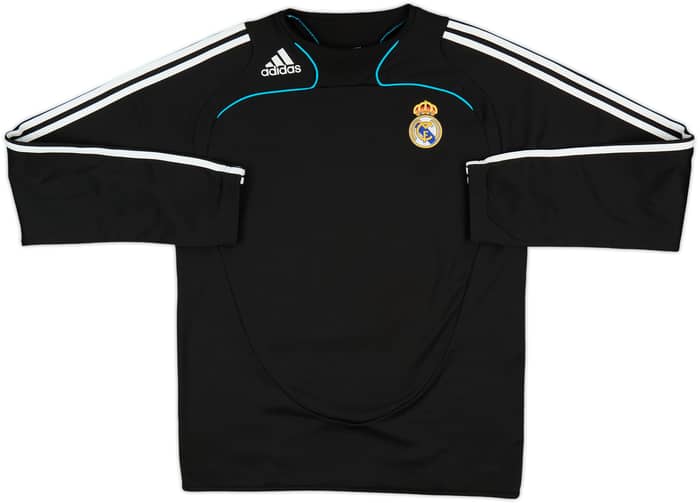 2008-09 Real Madrid adidas Sweat Top - 9/10 - (M)