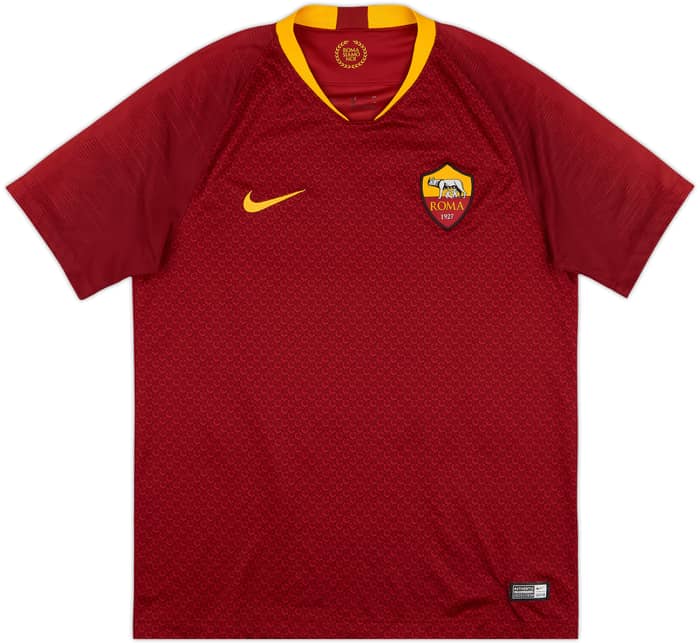 2018-19 Roma Home Shirt Dzeko #9 - 9/10 - (M)