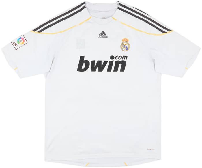 2009-10 Real Madrid Home Shirt Ronaldo #9 - 6/10 - (XL)