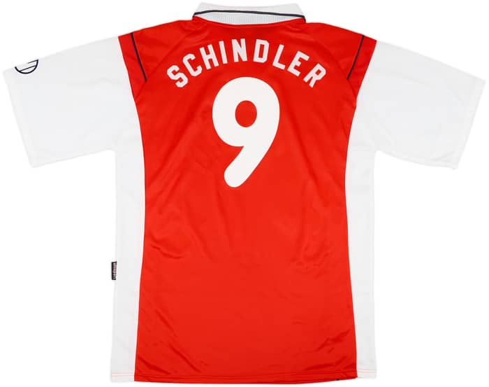 2001-02 Offenbacher Kickers Home Shirt Schindler #9 - 5/10 - (XL)