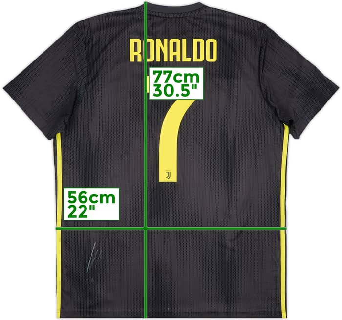 2018-19 Juventus Third Shirt Ronaldo #7 - 5/10 - (L)