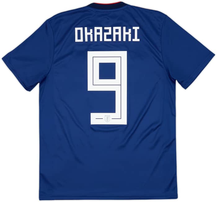 2018-19 Japan Home Shirt Okazaki #9 - 9/10 - (M)