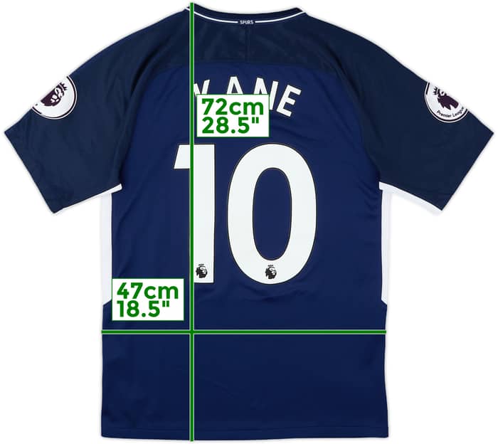 2017-18 Tottenham Away Shirt Kane #10 - 8/10 - (S)