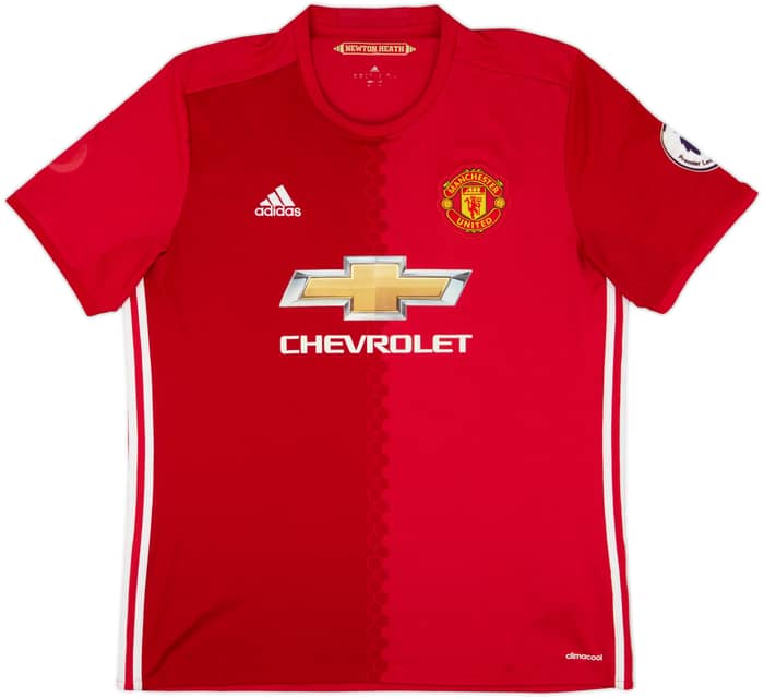 2016-17 Manchester United Home Shirt Ibrahimovic #9 - 5/10 - (XL)