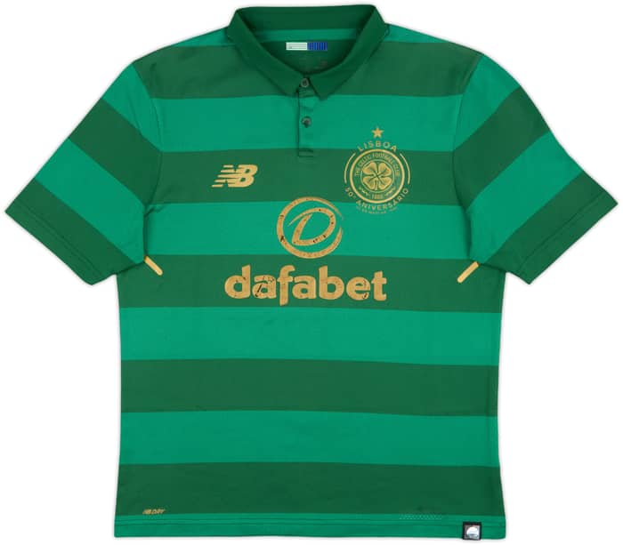 2017-18 Celtic 'Lisbon Lions 50th Anniversary' Away Shirt - 5/10 - (M)