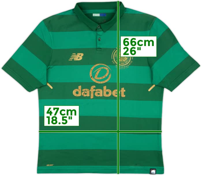 2017-18 Celtic 'Lisbon Lions 50th Anniversary' Away Shirt - 5/10 - (M)