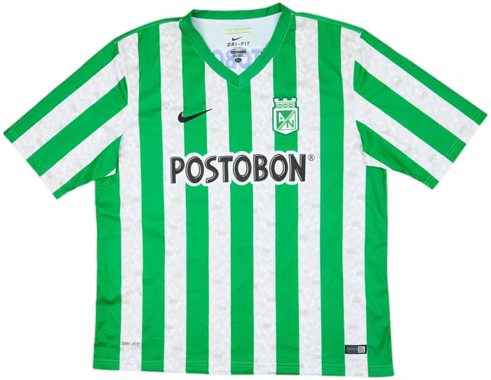 2014 Atletico Nacional Home Shirt - 6/10 - (XXL)