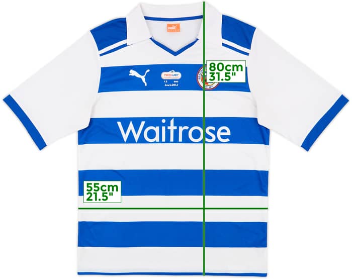 2011-12 Reading Home Shirt - 5/10 - (XL)