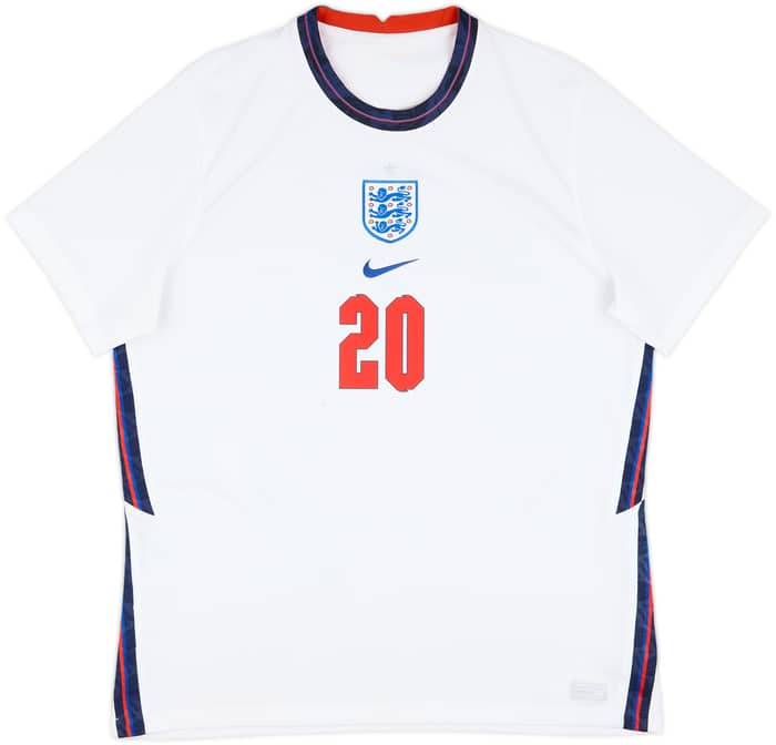 2020-22 England Home Shirt Foden #20 - 6/10 - (XL)