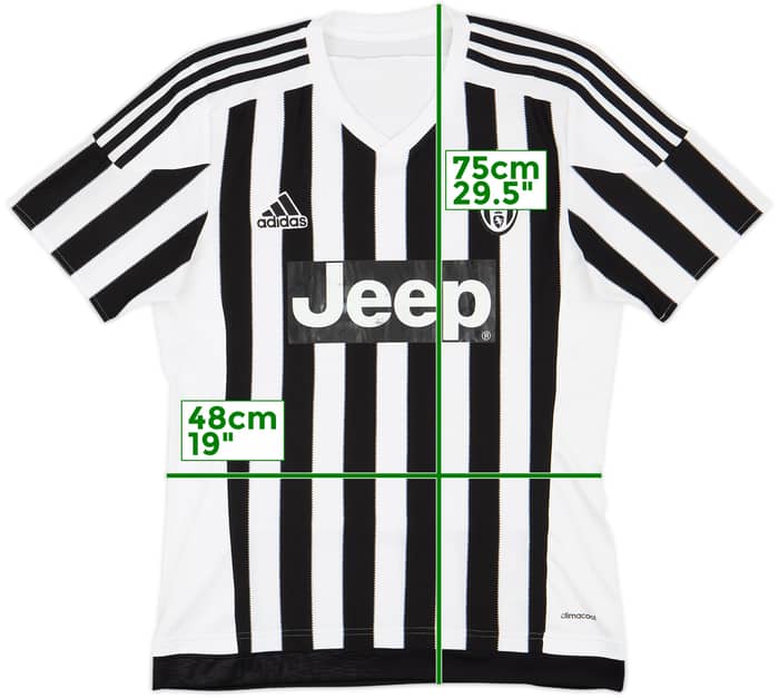 2015-16 Juventus Home Shirt - 7/10 - (M)