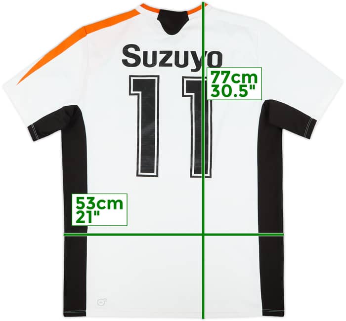 2013-14 Shimizu S-Pulse Puma Player Issue Training Shirt #11 - 9/10 - (XL)